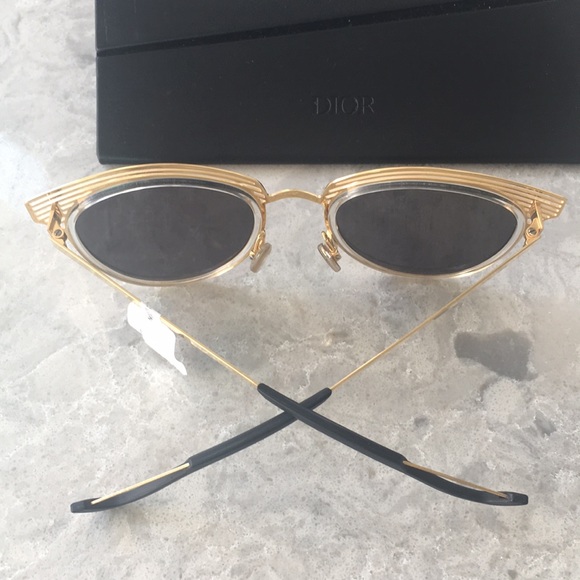 Christian Dior DiorEnigme Grey 000Y1 Titanium 51-22-145 Women Sunglasses - Picture 8 of 12